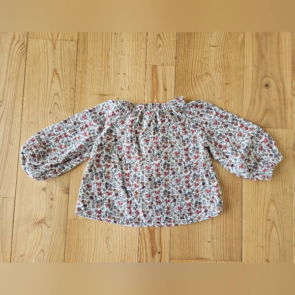 ZARA BABY Girls Floral top, size 12-18 months - Picture 5 of 5